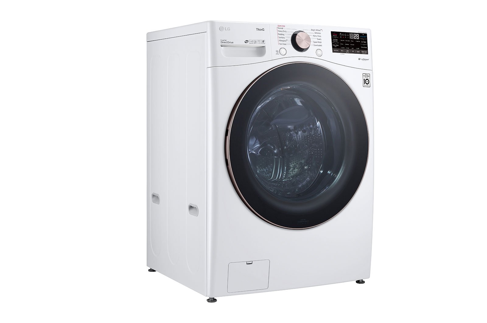WM4000HWA LG Large Capacity Smart WiFi Front Load Washer with TurboWash 360° - 4.5 cu. ft. White-4