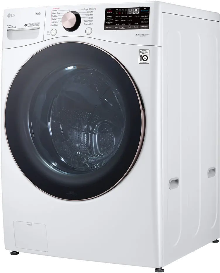 WM4000HWA LG Large Capacity Smart WiFi Front Load Washer with TurboWash 360° - 4.5 cu. ft. White-5