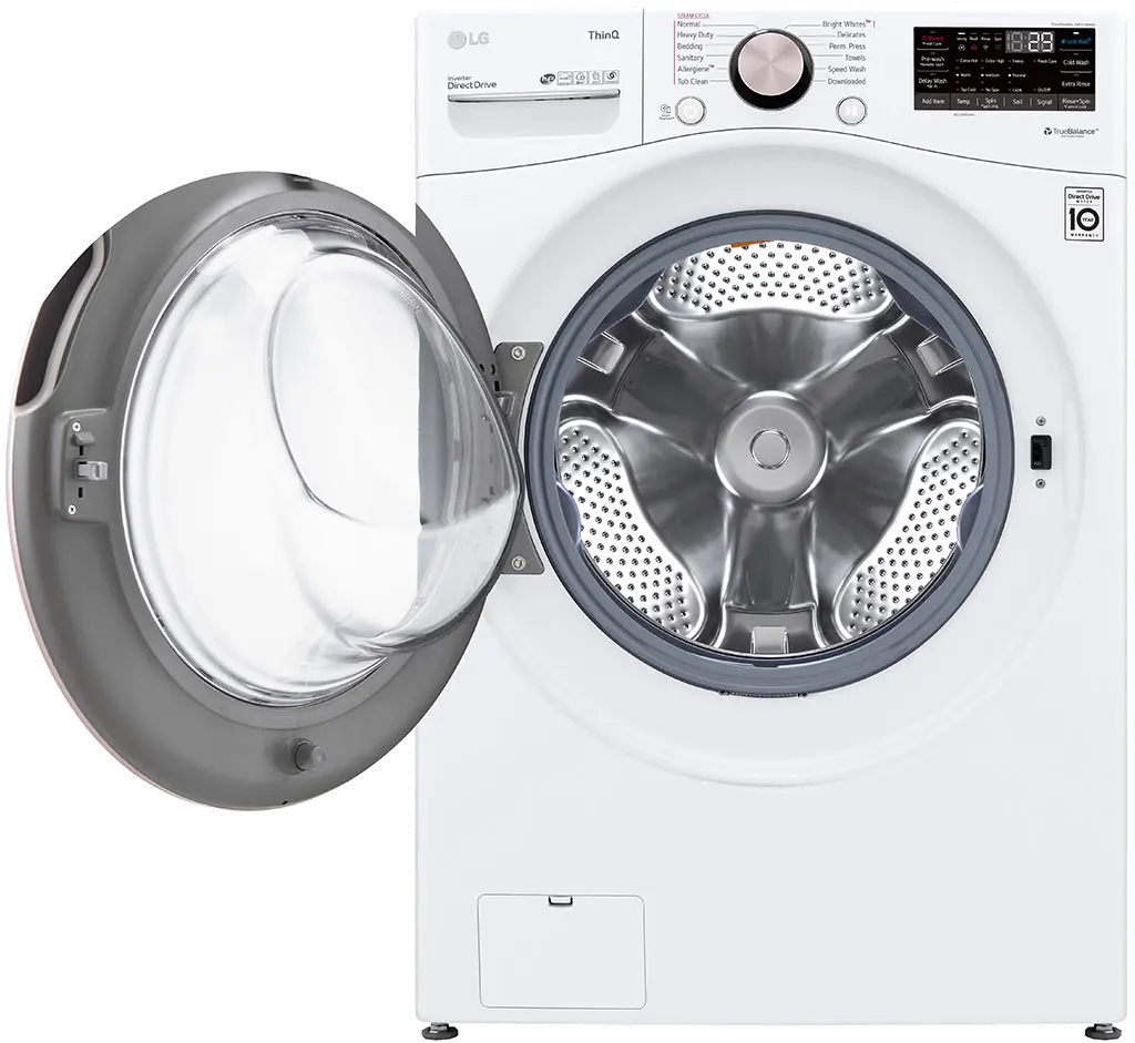 WM4000HWA LG Large Capacity Smart WiFi Front Load Washer with TurboWash 360° - 4.5 cu. ft. White-6