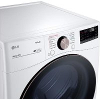 DLGX4001W Ultra Large Capacity Smart Front Load Gas Dryer with TurboSteam™ and Built-In Intelligence - 7.4 cu. ft. White-4