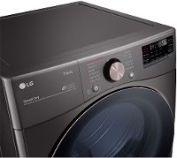 DLGX4001B LG Smart Front Load Gas Dryer with TurboSteam and Built-In Intelligence - 7.4 cu. ft. Black Steel-6