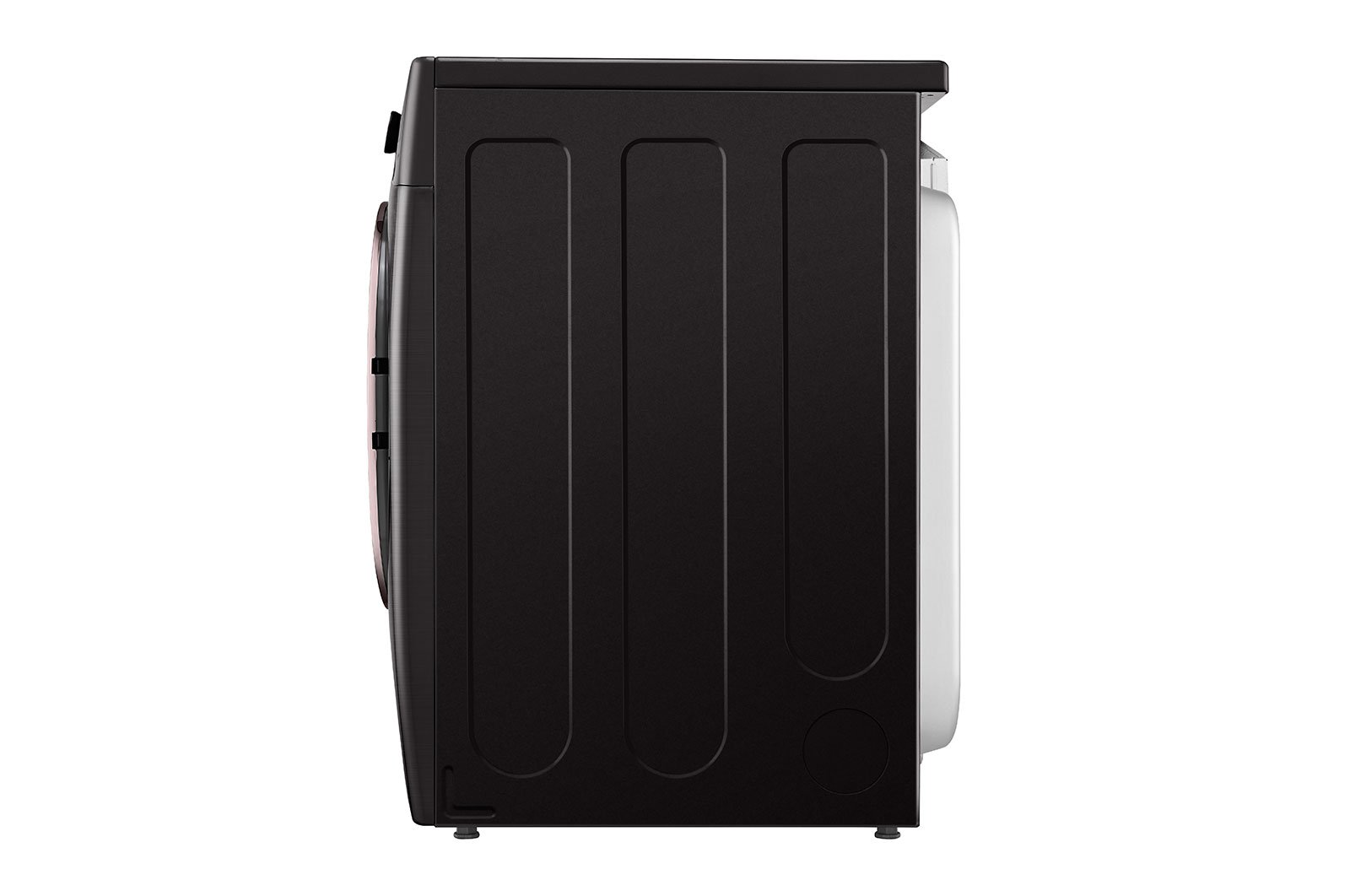 DLGX4001B LG Smart Front Load Gas Dryer with TurboSteam and Built-In Intelligence - 7.4 cu. ft. Black Steel-7