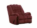 Malibu Burgundy Red Casual Rocker Recliner