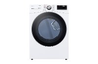 DLGX4201W LG Ultra Large Capacity Smart Dryer with TurboSteam and Built-In Intelligence - White 7.4 cu. ft.