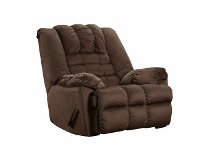 Beluga Brown Casual Rocker Recliner - Malibu