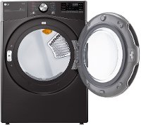 DLGX4201B LG Ultra Large Capacity Smart Dryer with TurboSteam and Built-In Intelligence - Black Steel 7.4 cu. ft.-4