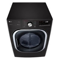 DLEX4500B LG Smart Front Load Dryer with TurboSteam and Built-In Intelligence - 7.4 cu. ft. Black Steel-4