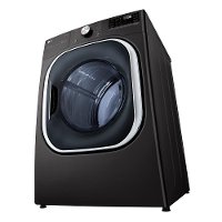 DLEX4500B LG Smart Front Load Dryer with TurboSteam and Built-In Intelligence - 7.4 cu. ft. Black Steel-5
