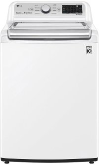 WT7305CW LG Mega Capacity Top Load Washer with Agitator - 4.8 cu. ft. White