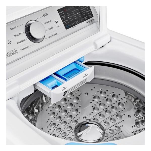 WT7305CW LG Mega Capacity Top Load Washer with Agitator - 4.8 cu. ft. White-5
