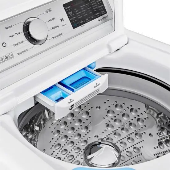 WT7305CW LG Mega Capacity Top Load Washer with Agitator - 4.8 cu. ft. White-5