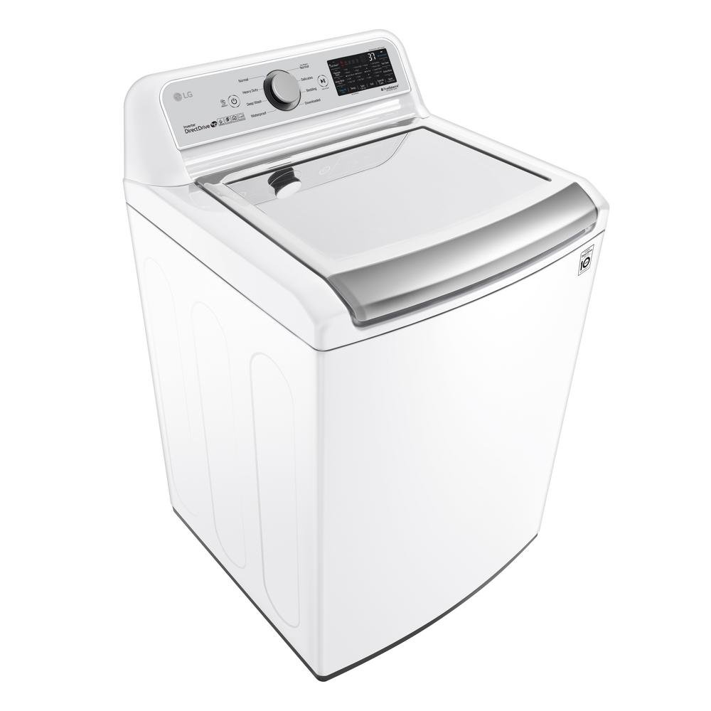 WT7305CW LG Mega Capacity Top Load Washer with Agitator - 4.8 cu. ft. White-6