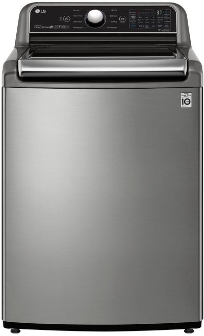 WT7305CV LG Top Load Washer - 4.8 cu. ft. Graphite Steel