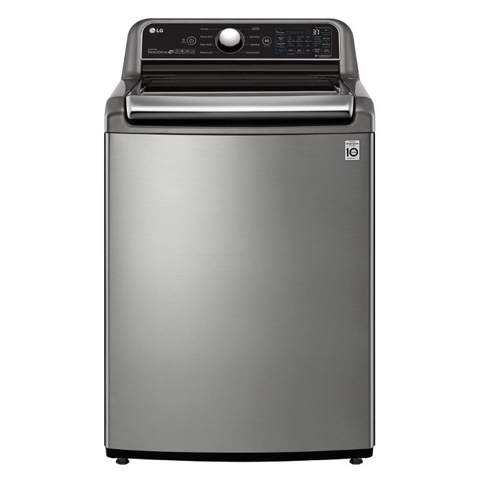 WT7305CV LG Top Load Washer - 4.8 cu. ft. Graphite Steel
