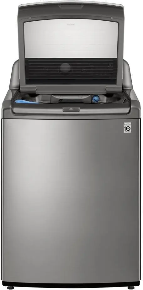 WT7305CV LG Top Load Washer - 4.8 cu. ft. Graphite Steel-2