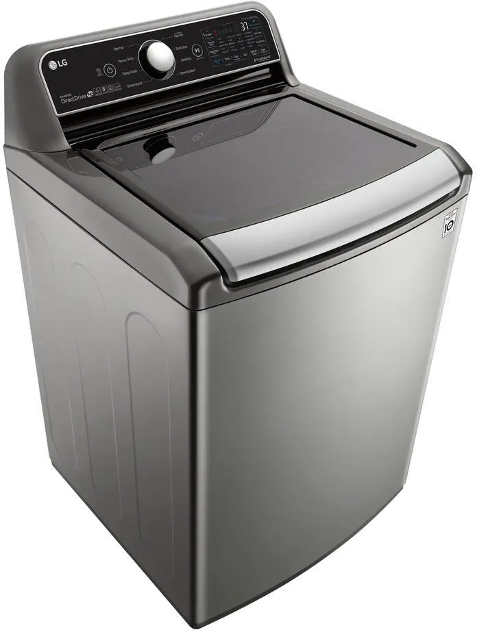WT7305CV LG Top Load Washer - 4.8 cu. ft. Graphite Steel-3