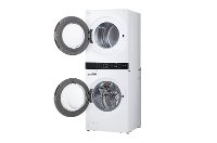 WKEX200HWA LG Single Unit Front Load LG WashTower with Center Control 4.5 cu. ft. Washer and 7.4 cu. ft. Electric Dryer - White-5