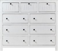 Sea Breeze Cottage White Dresser-1
