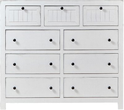 Sea Breeze Cottage White Dresser