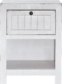 Sea Breeze White Nightstand