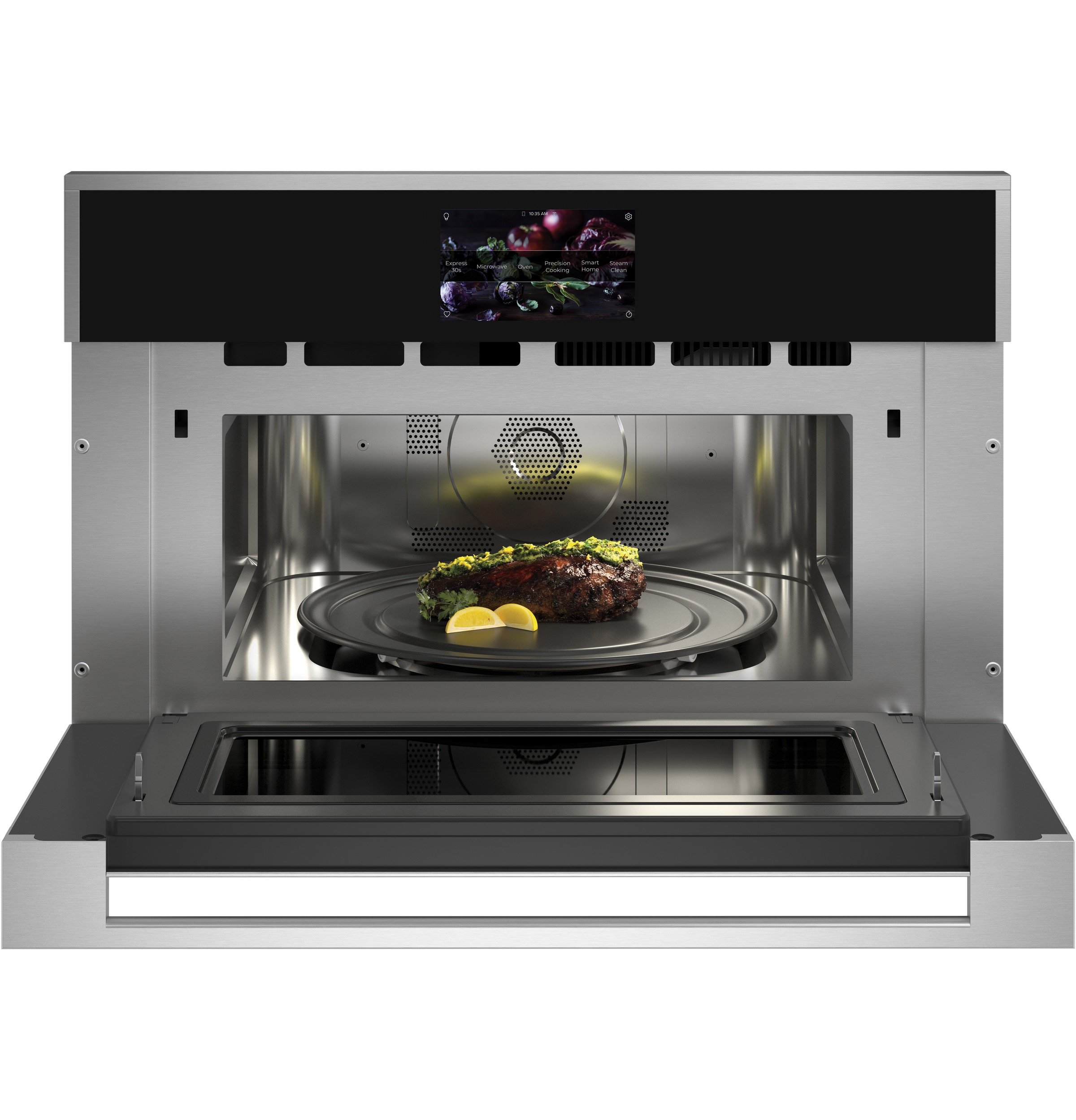 ZSB9131NSS Monogram Minimalist 5 in 1 Single Wall Oven - 1.7 cu. ft., 30 Inch-2