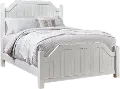 Sea Breeze White Queen Bed