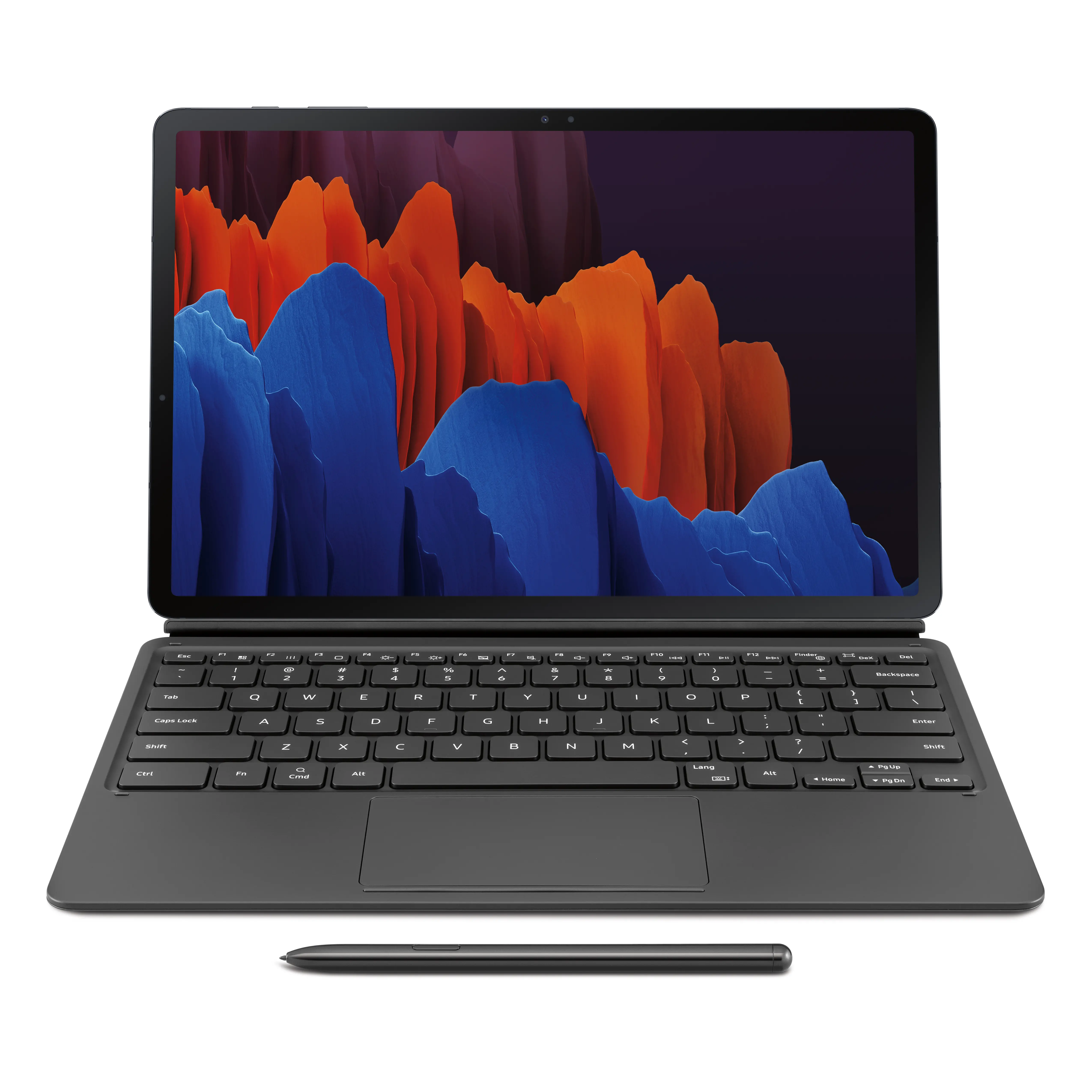 SM-T970NZKAXAR Samsung Galaxy Tab S7+ 12.4 Inch 128GB Tablet - Black-6