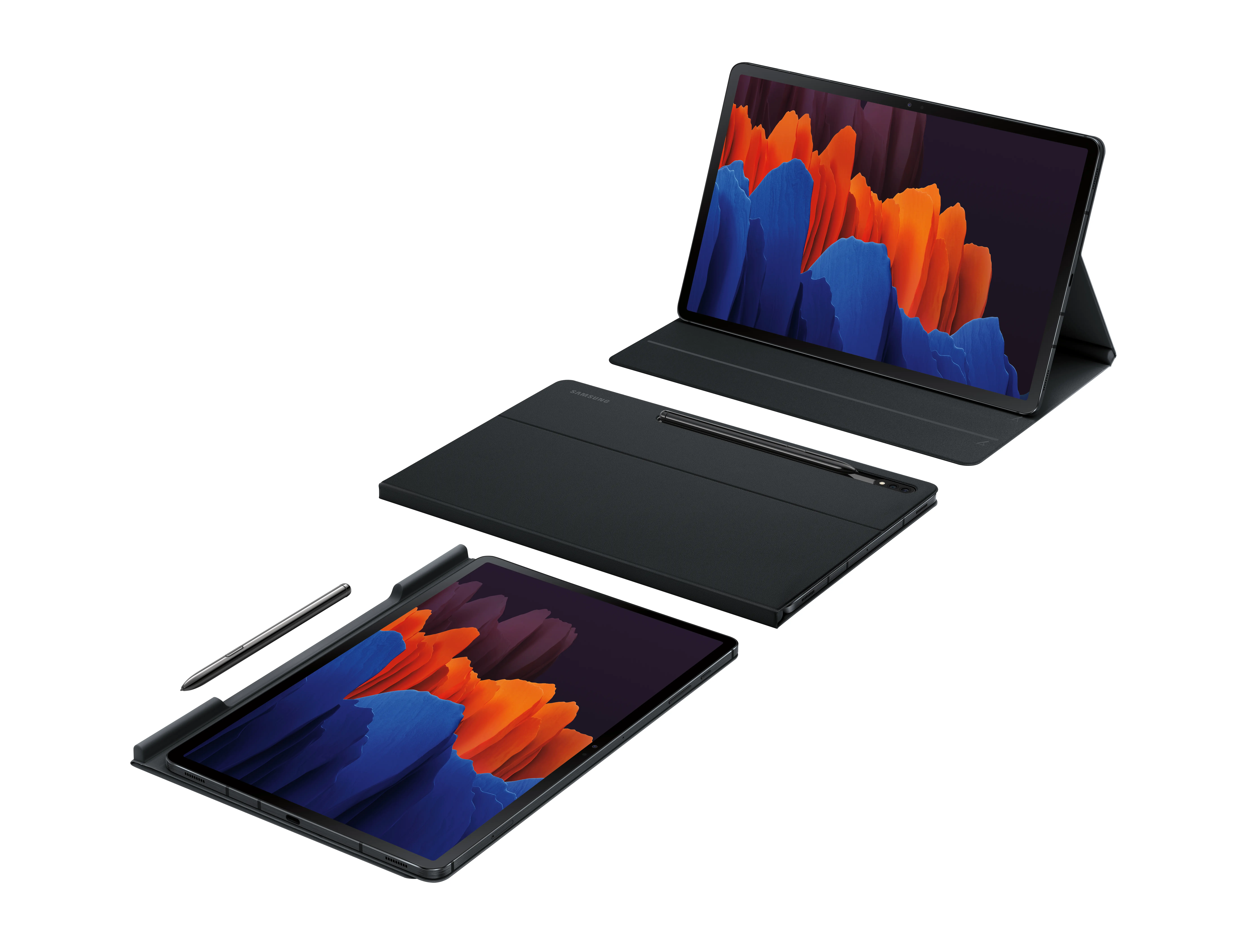 SM-T970NZKAXAR Samsung Galaxy Tab S7+ 12.4 Inch 128GB Tablet - Black-7