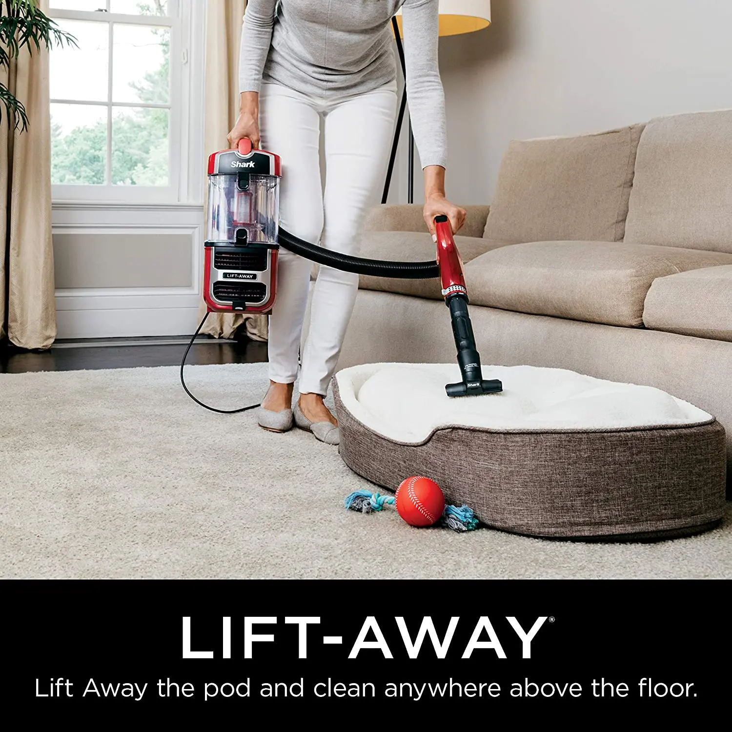ZU561 Shark Navigator Speed Upright Vacuum with Lift-Away and Self-Cleaning Brushroll-3