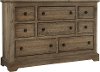 Traditional Caramel Pine Dresser - Wildfire
