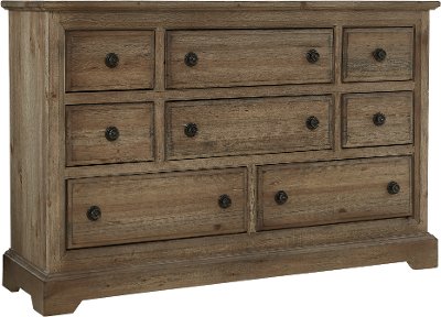 Traditional Caramel Pine Dresser - Wildfire
