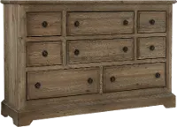 Wildfire Caramel Pine Dresser