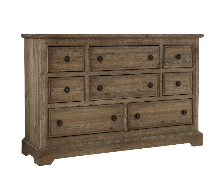 Wildfire Caramel Pine Dresser