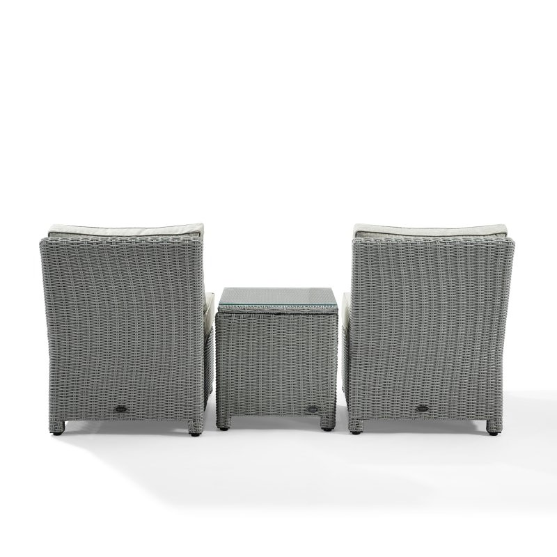 KO70174GY-GY 3 Piece Gray Patio Conversation Set - Bradenton-4