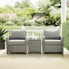 KO70052GY-GY Bradenton 3 Piece Gray Patio Set