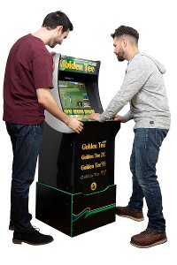Arcade 1UP Golden Tee Arcade Cabinet with Riser-2