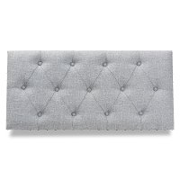 Modern Gray Upholstered Storage Trunk Ottoman - Clematis-5
