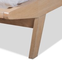 162-10305-RCW Modern Natural Oak and Gray King Platform Bed - Lenny-6