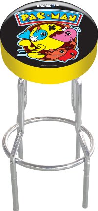 Arcade 1UP Pac-man Adjustable Stool