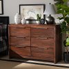162-10429-RCW Modern Oak Brown Dresser - Milly