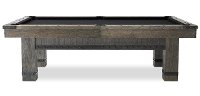 Barnwood Gray Elm Pool Table - Morse-4