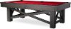 Dark Gray and Red Pool Table - McCormick