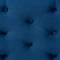 162-10459-RCW Contemporary Navy Blue Velvet Upholstered Storage Ottoman - Vonda-7