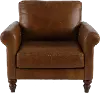 Dallas Brown Leather Chair