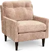 Trevin Blush Pink Upholstered Accent Chair