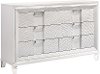 Contemporary White Dresser - Posh