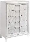 Posh White Chest of Drawers