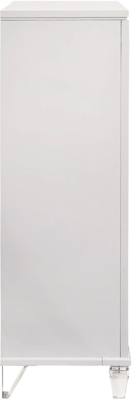 Posh White Chest of Drawers-6