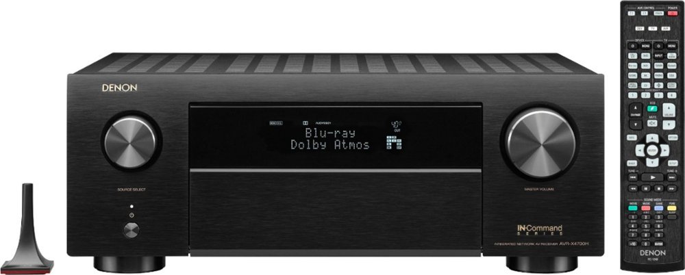 DENON AVR-X4700H Denon AVR-X4700H 8K Ultra HD 9.2 Channel AV Receiver-1