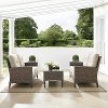 KO70212LB-OL Oatmeal 3 Piece Patio Set - Rockport